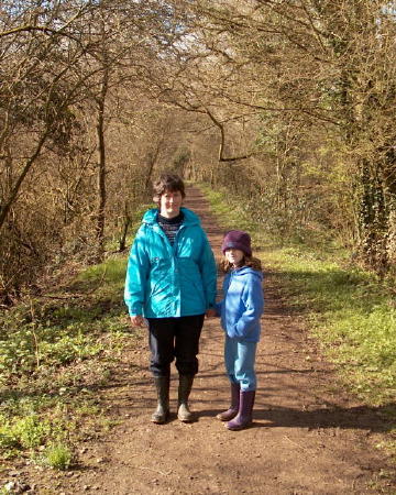 Monica and Claire in Kent