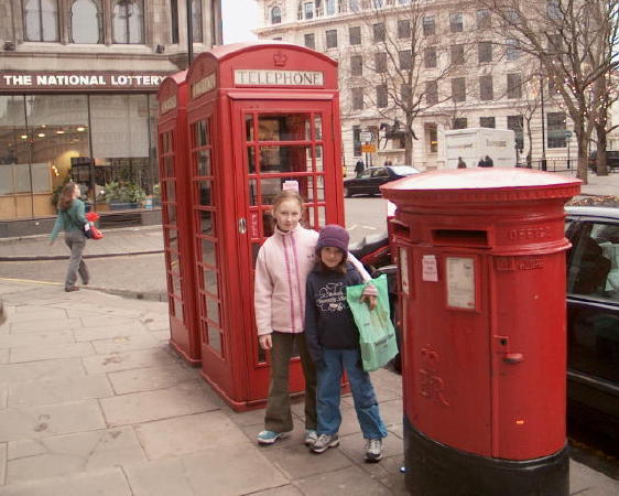 British phone and mail