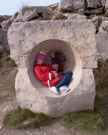 In a quarry on Portland Bill