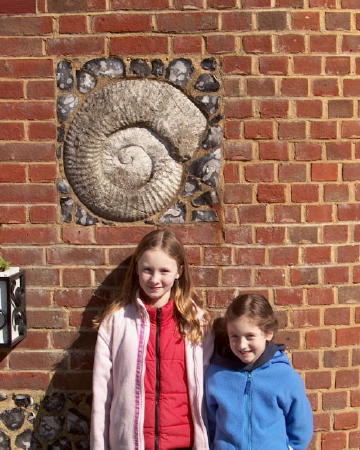 A house wall in Dorset